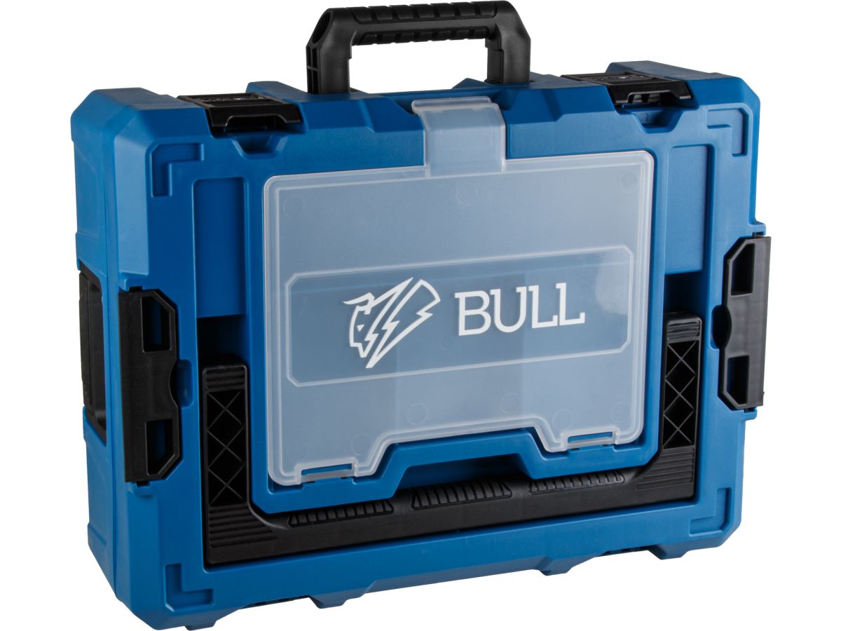 Шлифмашина угловая (болгарка) аккумуляторная BULL CSG 1812-1 SR Xcase XLTpro (2 АКБ,  6 А-ч)