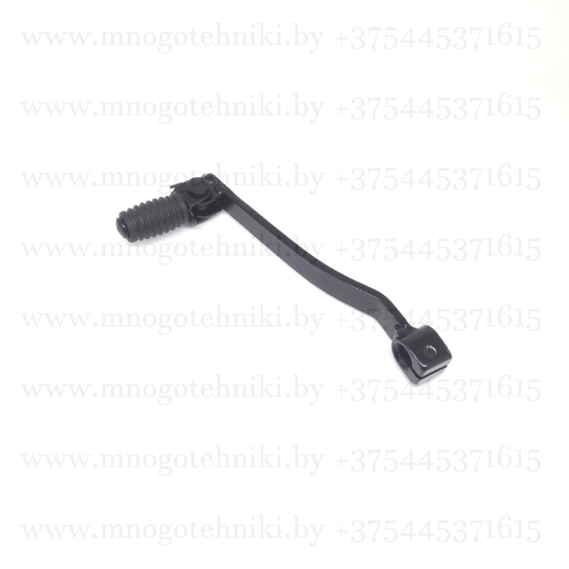 Педаль (рычаг, лапка) переключения передач китайского мотоцикла складная черная Indruder, Racer, Minsk, Irbis, Viper, Lifan, Loncin, Zongshen, SYM, Forsage, Cronus, Stels, Baltmotors