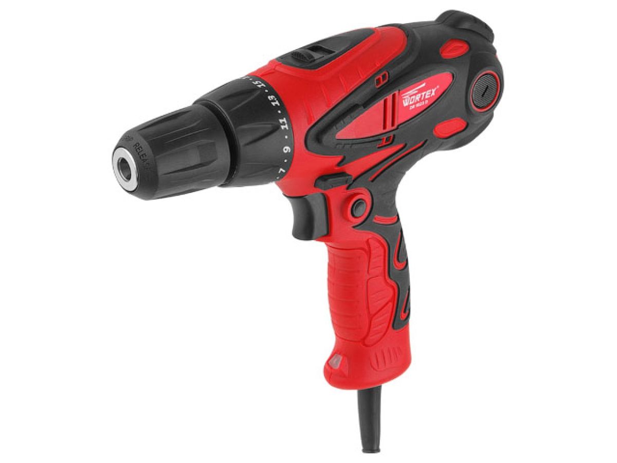 Дрель-шуруповерт сетевой WORTEX DR 1023 D