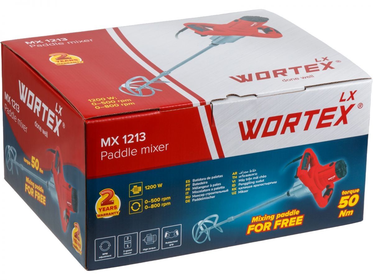 Миксер строительный WORTEX LX MX 1213