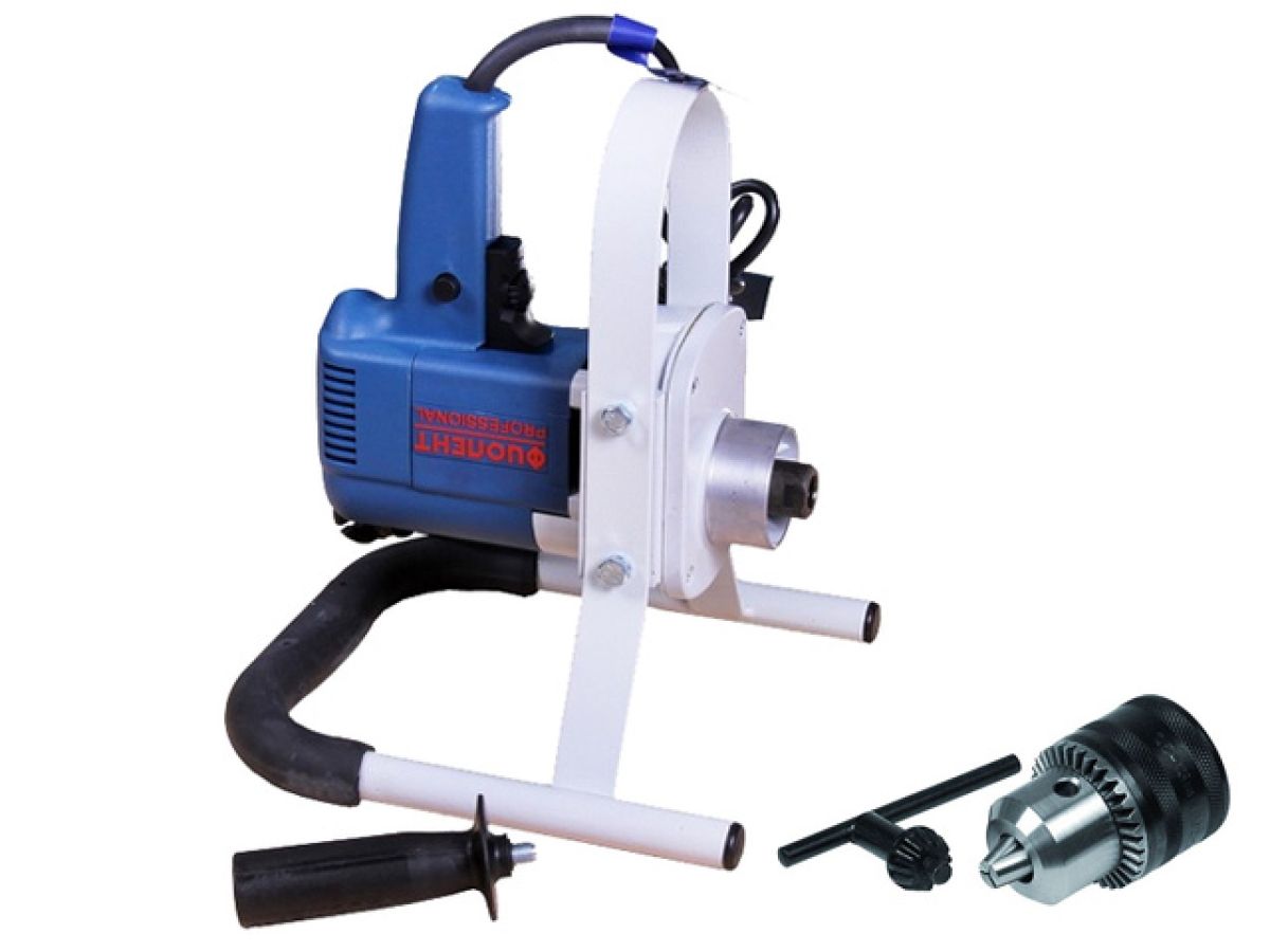 Миксер строительный ФИОЛЕНТ МД 1-11 Э с патроном и переходником