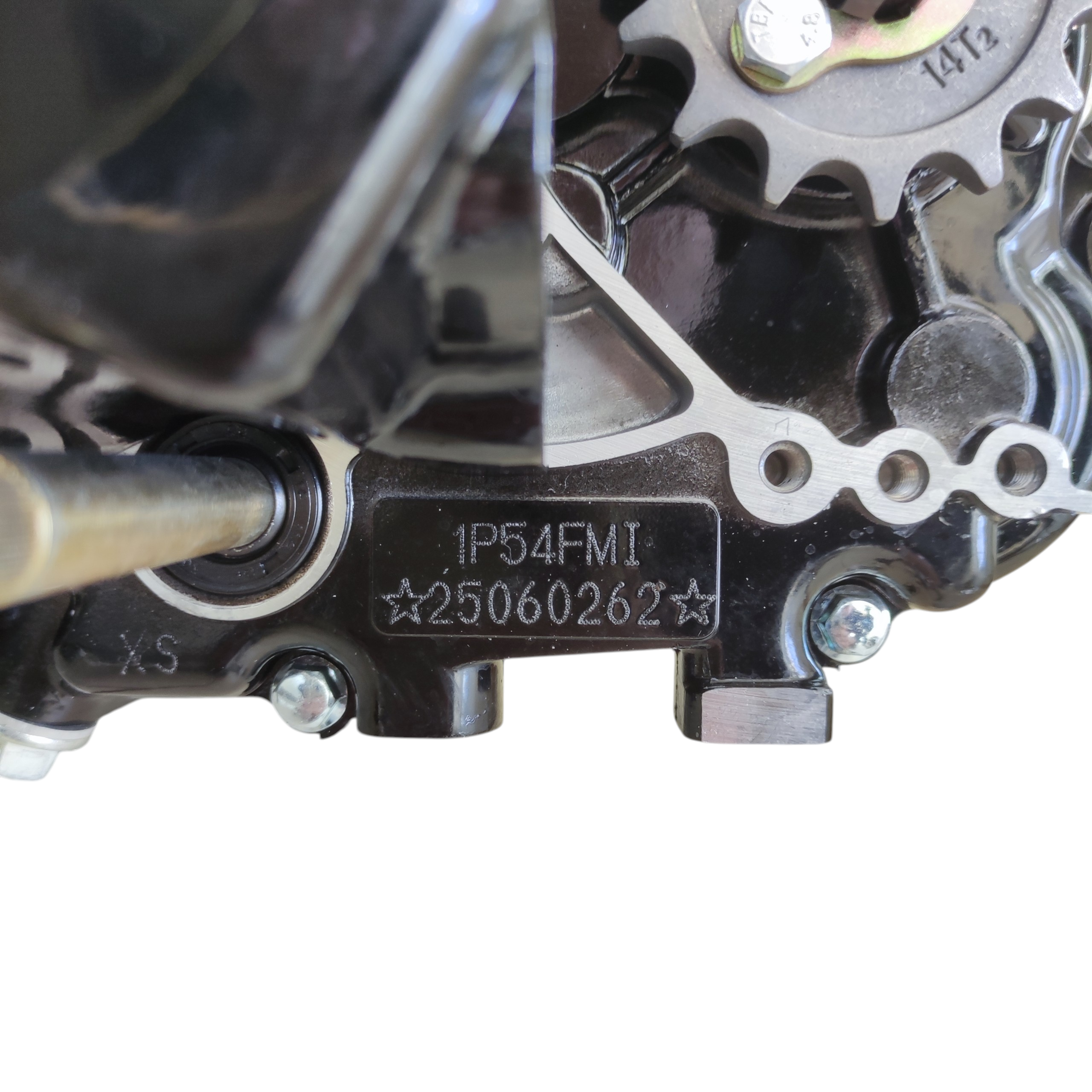 Двигатель 4Т 154FMI 125cc (полуавтомат, 1 вперед-N-реверс, верхний стартер) для квадроцикла, ATV