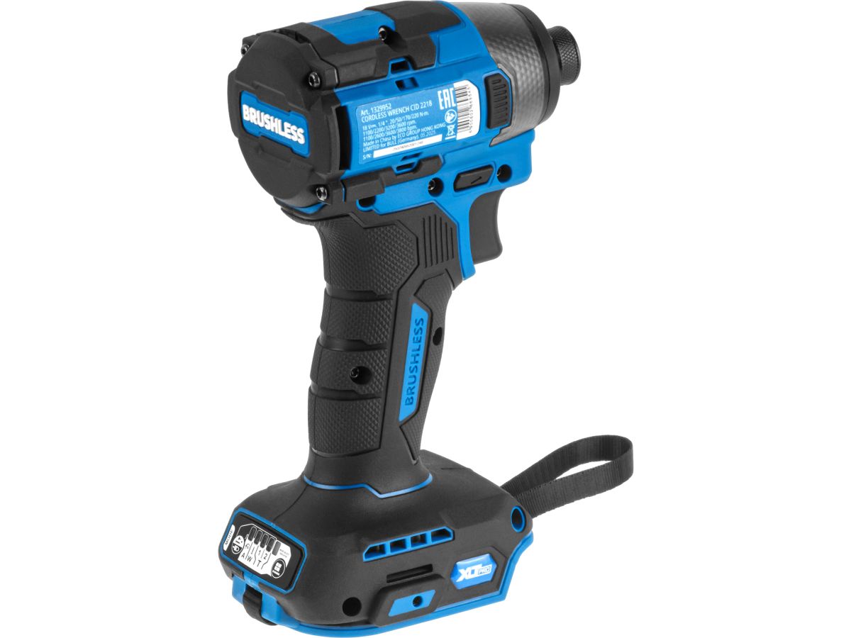Гайковерт/винтоверт аккумуляторный BULL CID 2218 XLTpro (1 АКБ, 4 А-ч)
