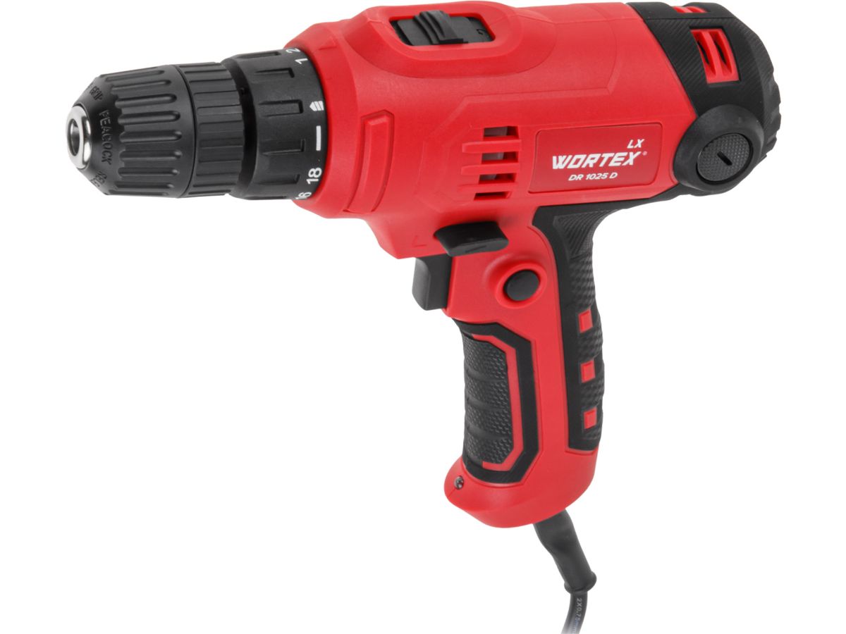 Дрель-шуруповерт сетевой WORTEX LX DR 1025 D