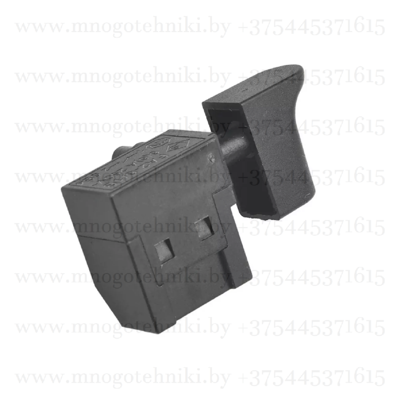 Кнопка пуска (выключатель) FA2-6/1E с фиксатором для китайской дрели, лобзика, гайковерта, шуруповерта