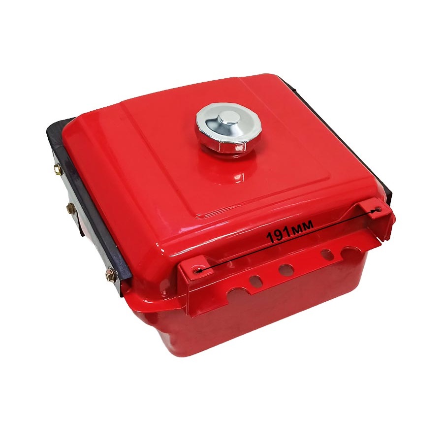 Бак топливный без фары, без крышки для двигателя R195, R18 дизельного мотоблока, минитрактора