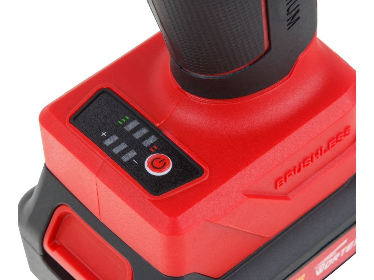 Дрель-шуруповерт аккумуляторная WORTEX BD 1220-1 DLi