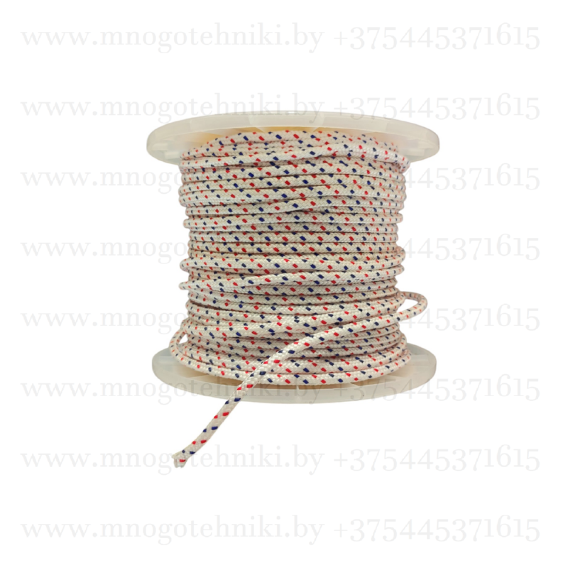 Шнур ручного стартера бензопилы, бензокосы, мотоблока и др. (3.0-6.0мм)