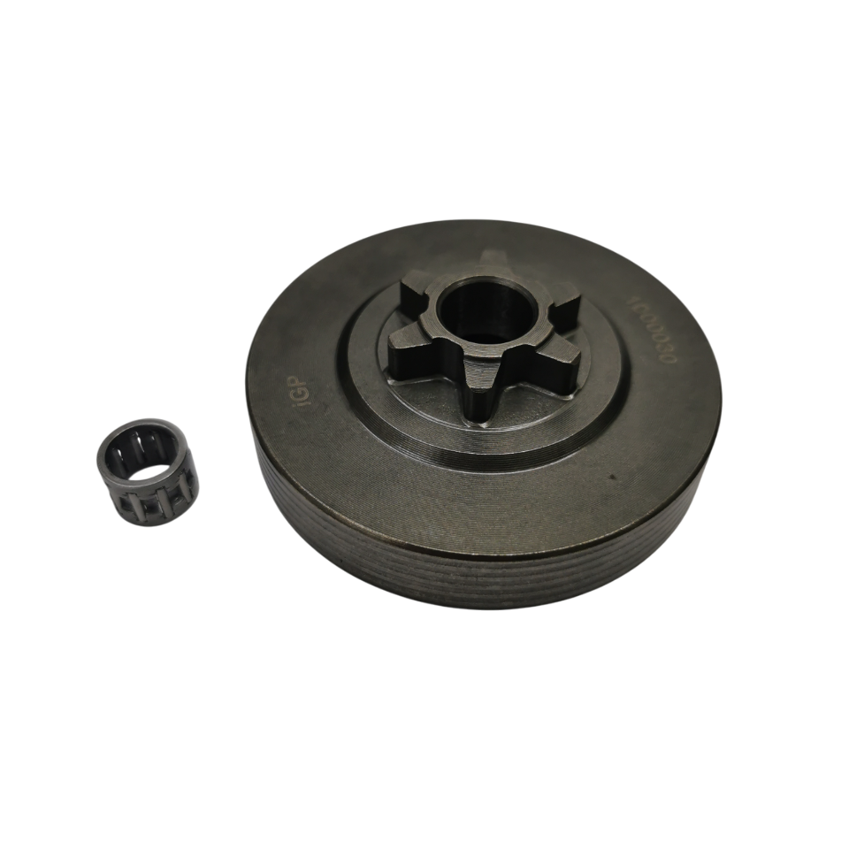 Барабан сцепления (звездочка ведущая) 3/8-6 для бензопилы Champion 240 литой в сборе (4665270189273)