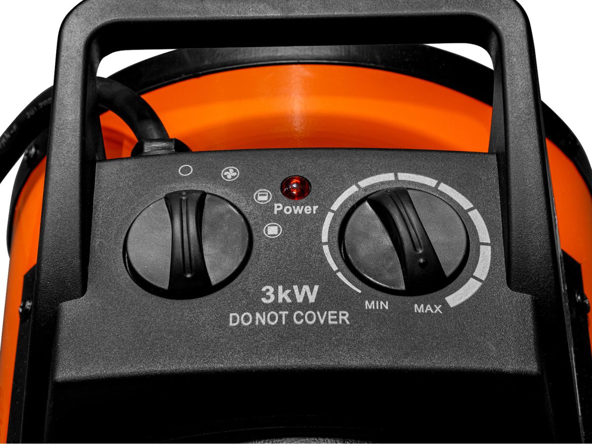 Тепловая пушка электрическая Ecoterm EHR-03/1F