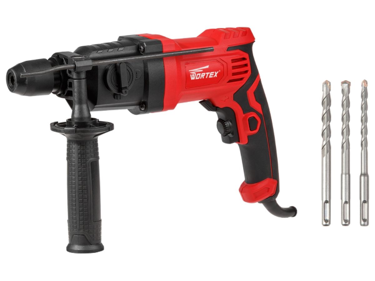 Перфоратор сетевой WORTEX RH 2427 с набором буров