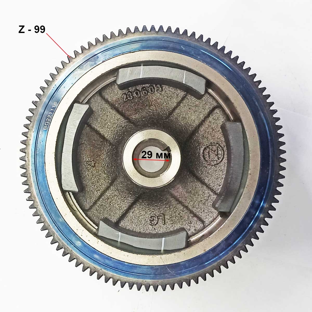 Комплект электрооборудования 18А 216Вт для двигателя 182F 188F 190F 192F GX340 GX390 GX420 GX440