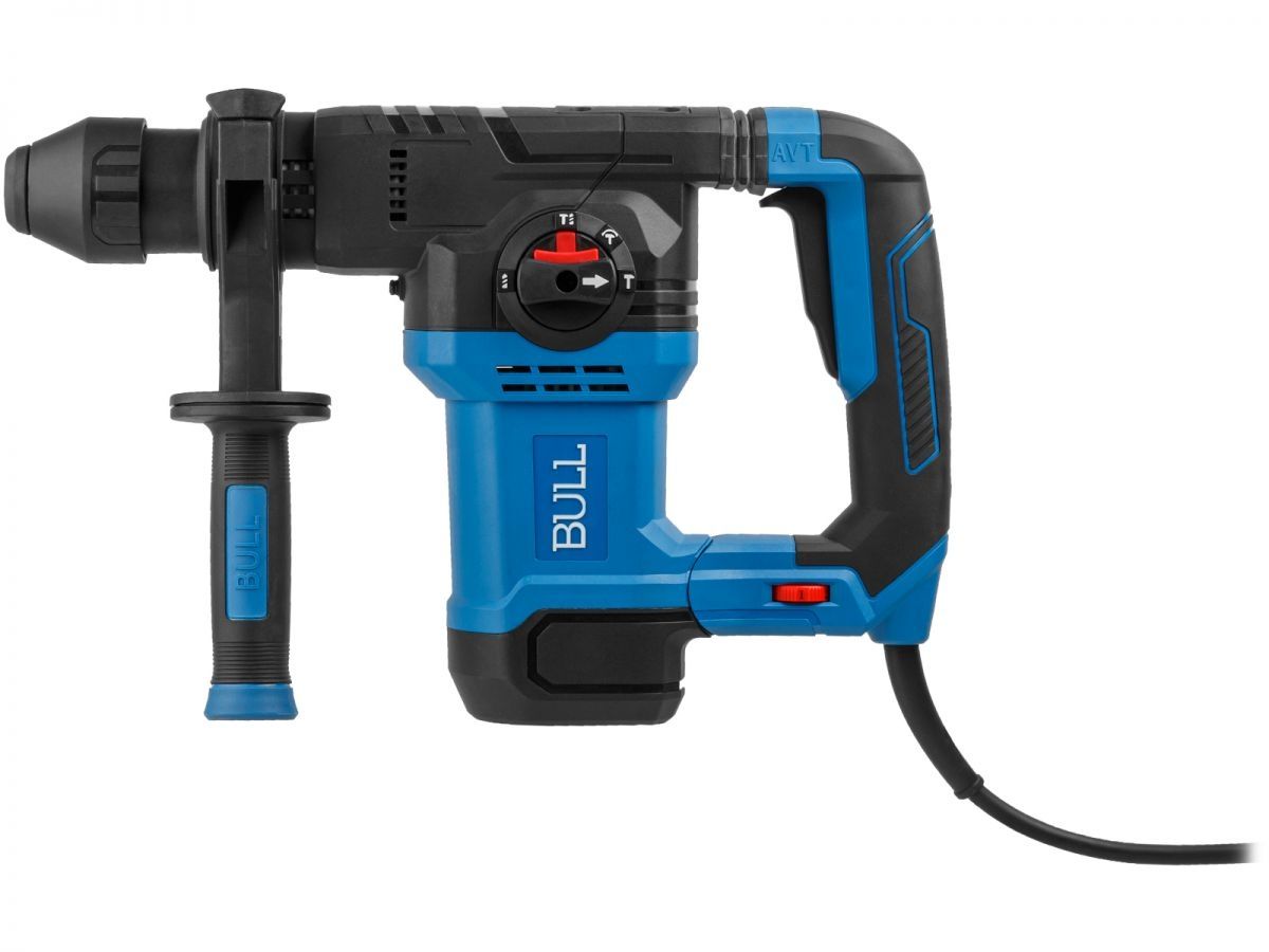 Перфоратор сетевой BULL BH 3201 (2 зубила, 3 сверла)