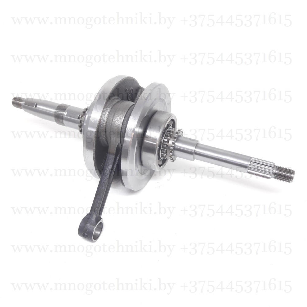 Коленвал 161QMK-B2 с реверсом (GY6, масляное охлаждение) Irbis, Stels, SYM, Racer, Benzhou, Motoland, Baotian, Atlant, Fada