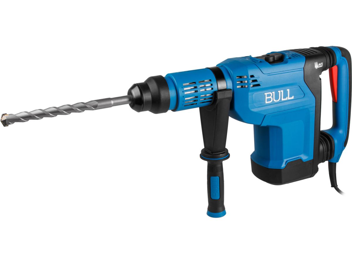 Перфоратор сетевой BULL BH 5001 (1 зубило, 1 сверло), SDS-max