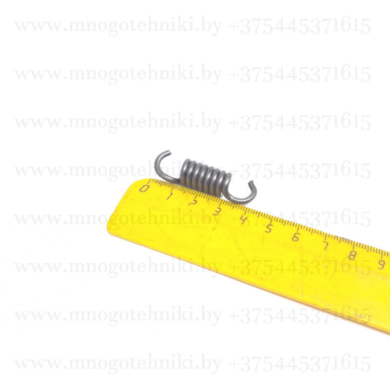 Пружина муфты сцепления 1E44F (короткая, 42мм, 8 витков) бензотриммера, бензокосы 43-52сс