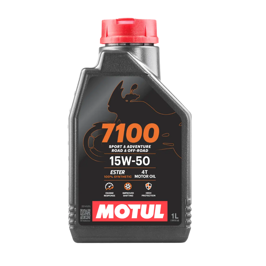 Масло моторное 4-х тактное Motul 7100 15W-50 синтетика, 1л