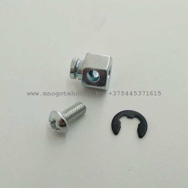 Фиксатор троса (стопор) для мотоблока 168F 170F и другой мототехники