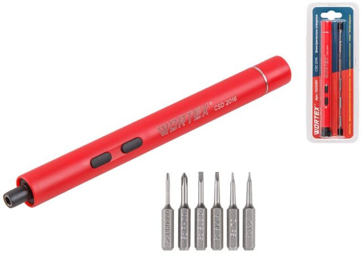 Отвертка аккумуляторная Wortex CSD 2016