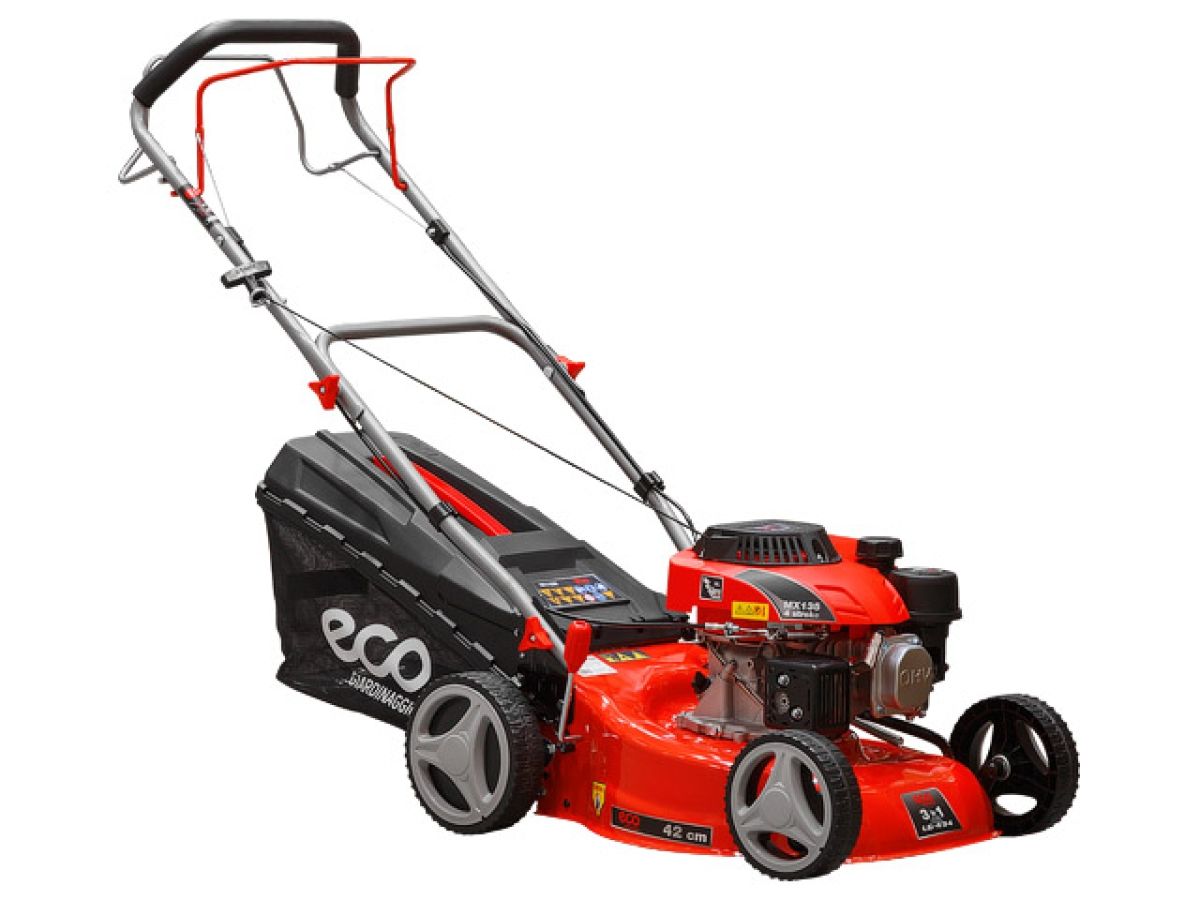 Газонокосилка бензиновая ECO LG-434 самоходная (3.5 л.с.)