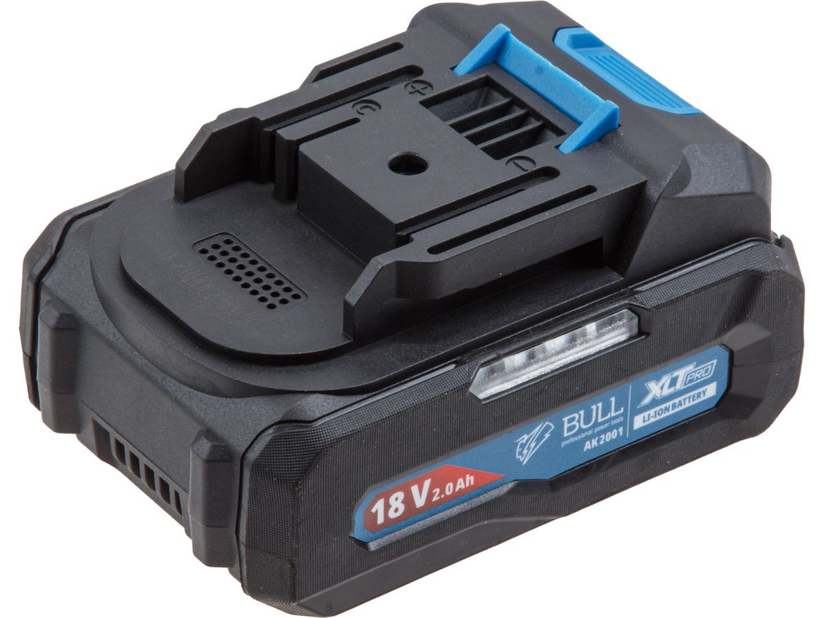 Аккумулятор (АКБ) 18V 2.0Ah (Li-ion) для электроинструмента BULL XLTpro