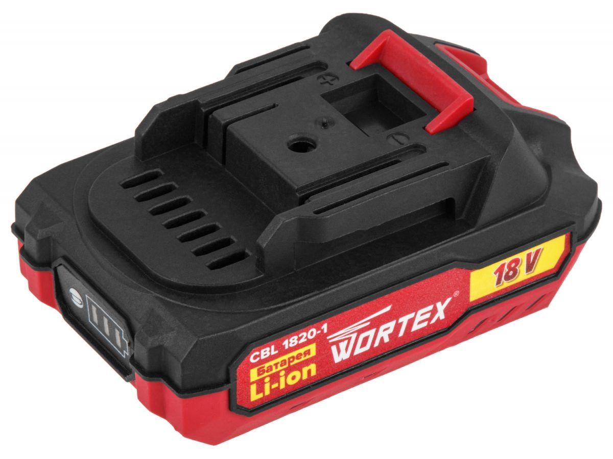 Аккумулятор (АКБ) 18V, 2.0Ah Li-Ion WORTEX CBL 1820-1 ALL1 XLT для электроинструмента