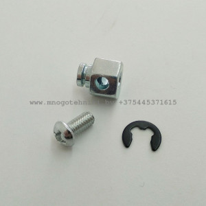 Фиксатор троса (стопор) для мотоблока 168F 170F и другой мототехники