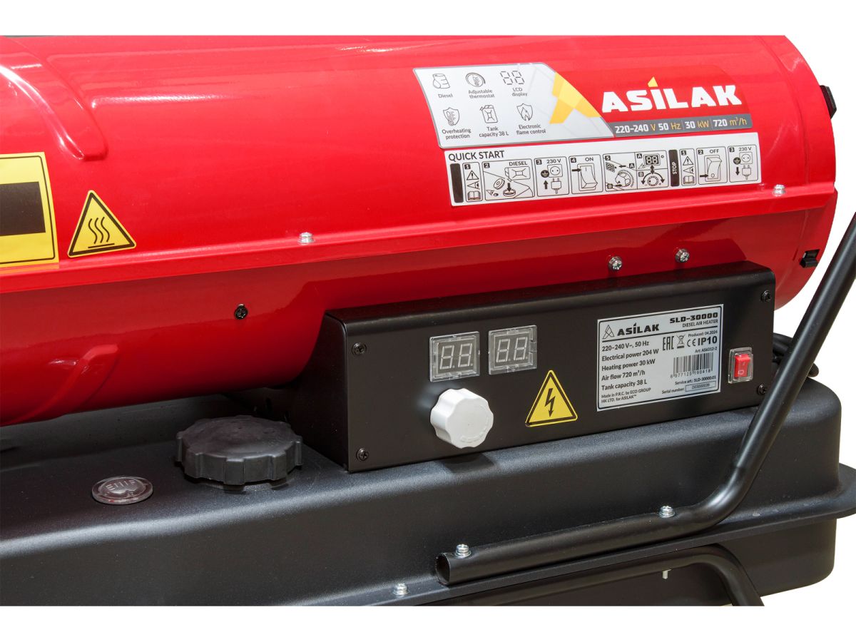Тепловая пушка дизельная ASILAK SLD-30000
