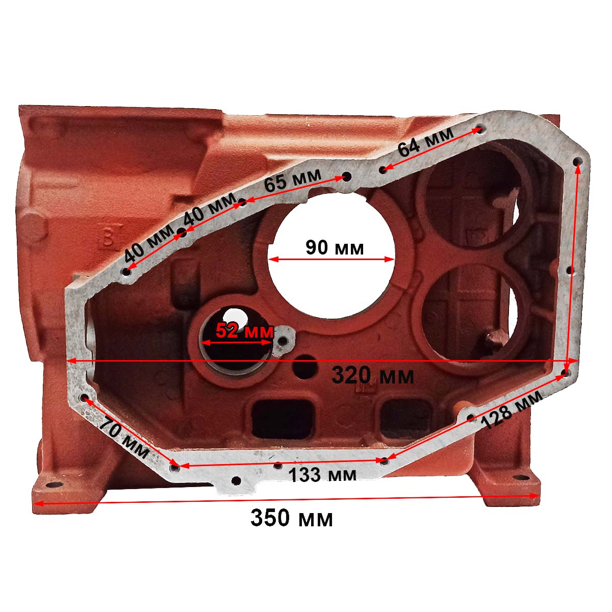 Блок цилиндра двигателя R175 R180