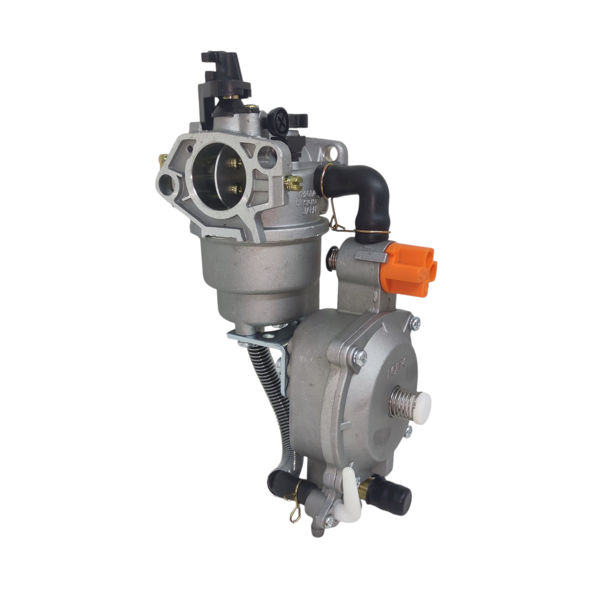 Карбюратор с газовым редуктором (адаптер газовый)​ двигателя 182F 188F 190F аналог Honda GX340 GX390 GX420