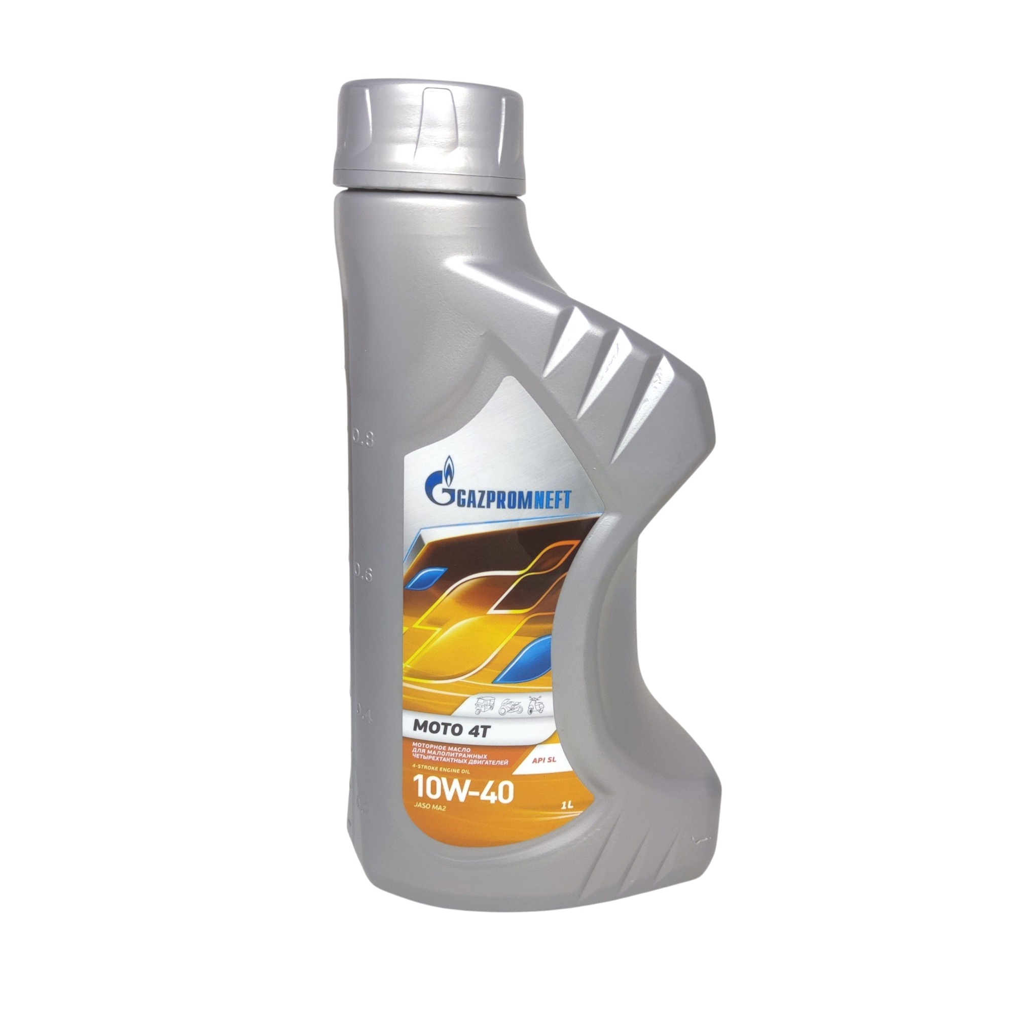 Масло моторное 4-х тактное Gazpromneft Moto 4T 10W-40, полусинтетика 1л