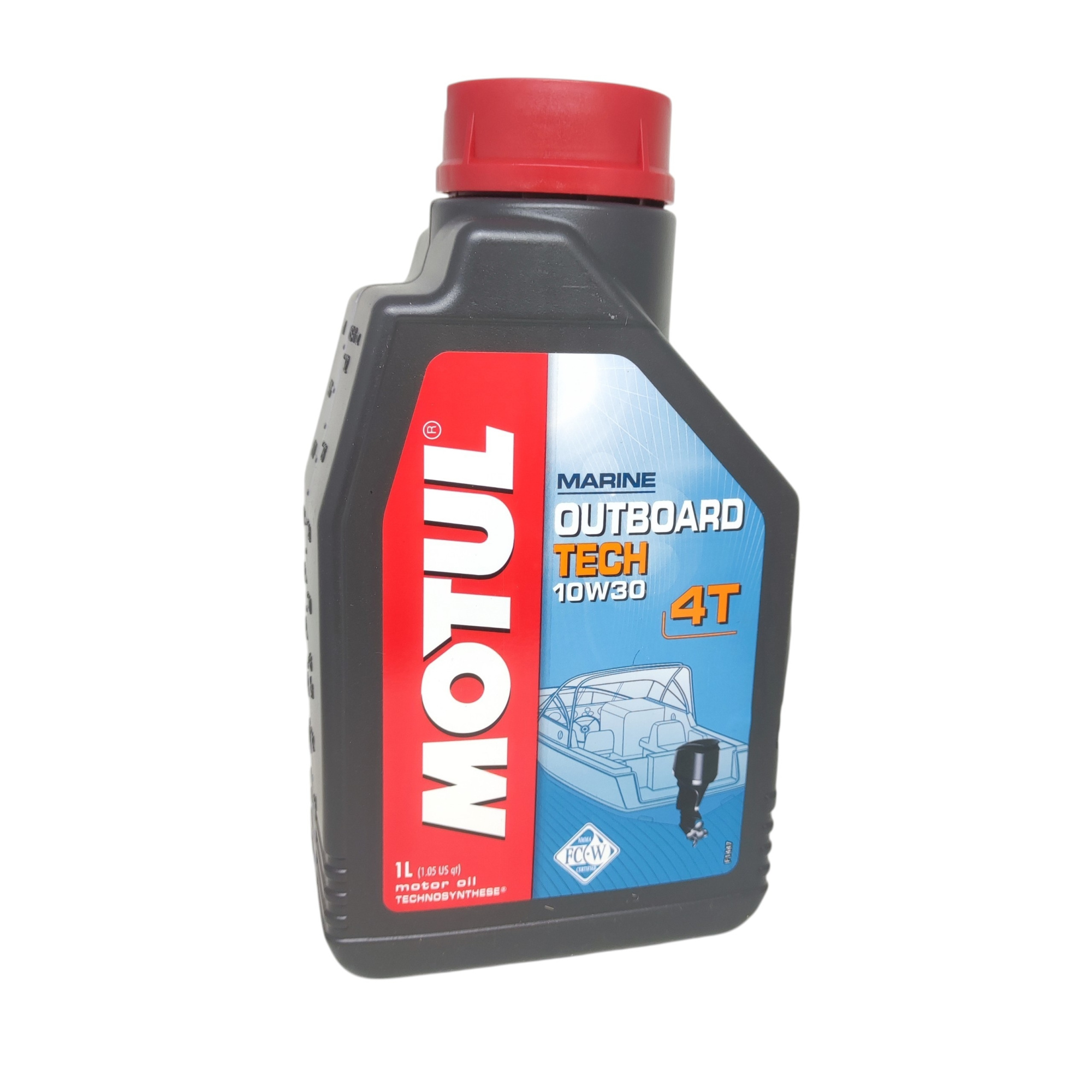 Масло моторное Motul 10W-30 Outboard Tech 4T, 1л
