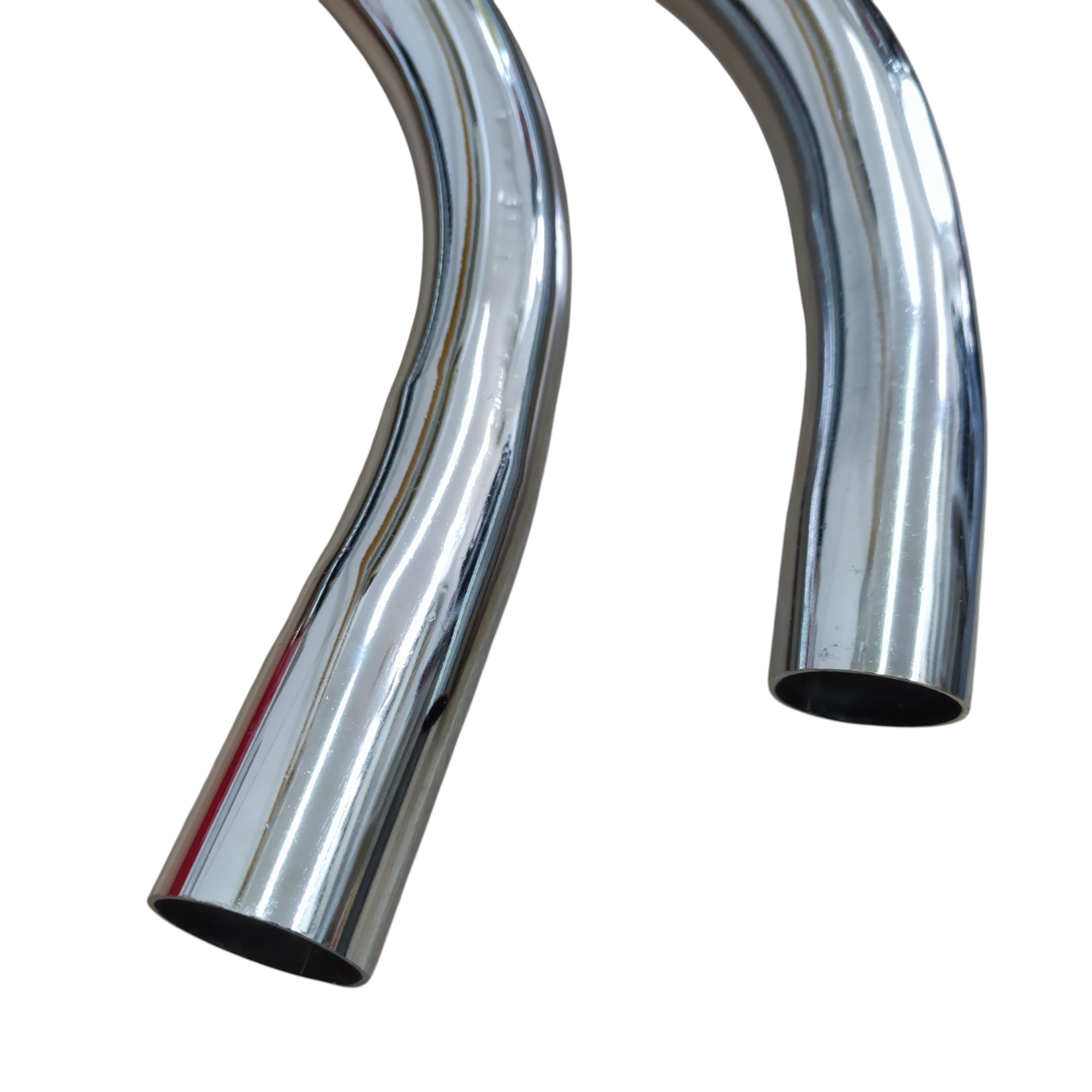 Колено глушителя мотоцикла Ява 12В (комплект)