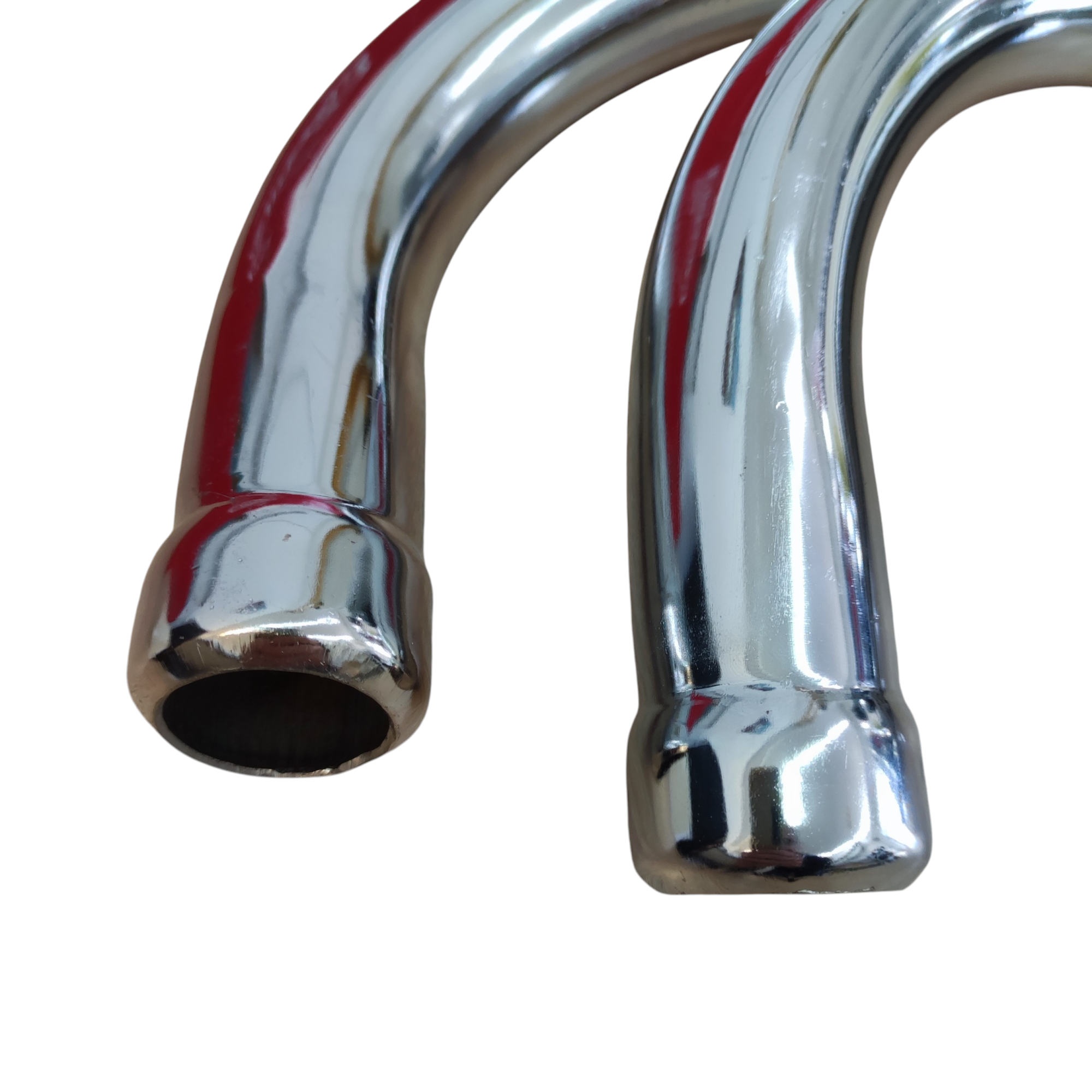 Колено глушителя мотоцикла Ява 12В (комплект)